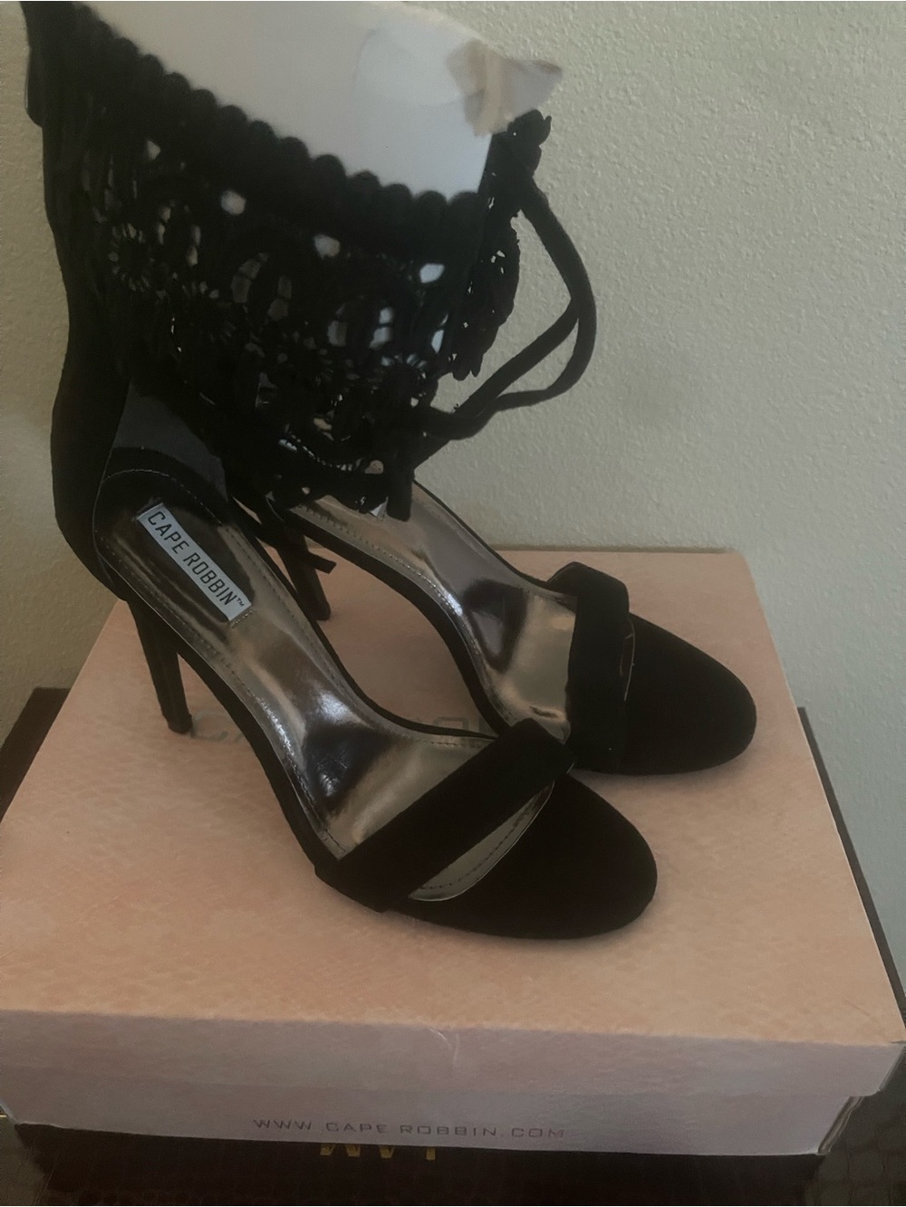 Cape Robbin Black Heels